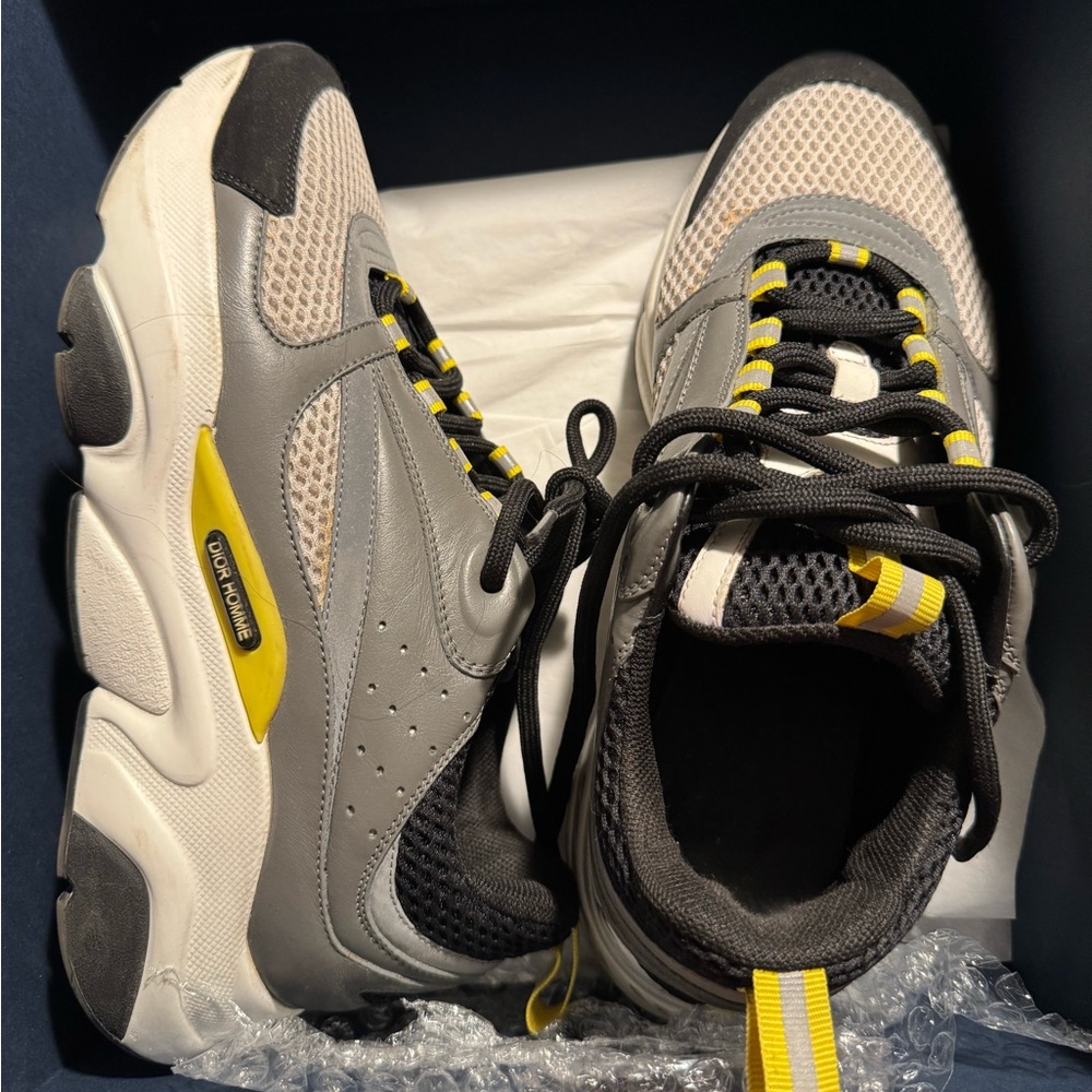 Dior Homme B22 'Grey Beige' Chunky Sneakers 41